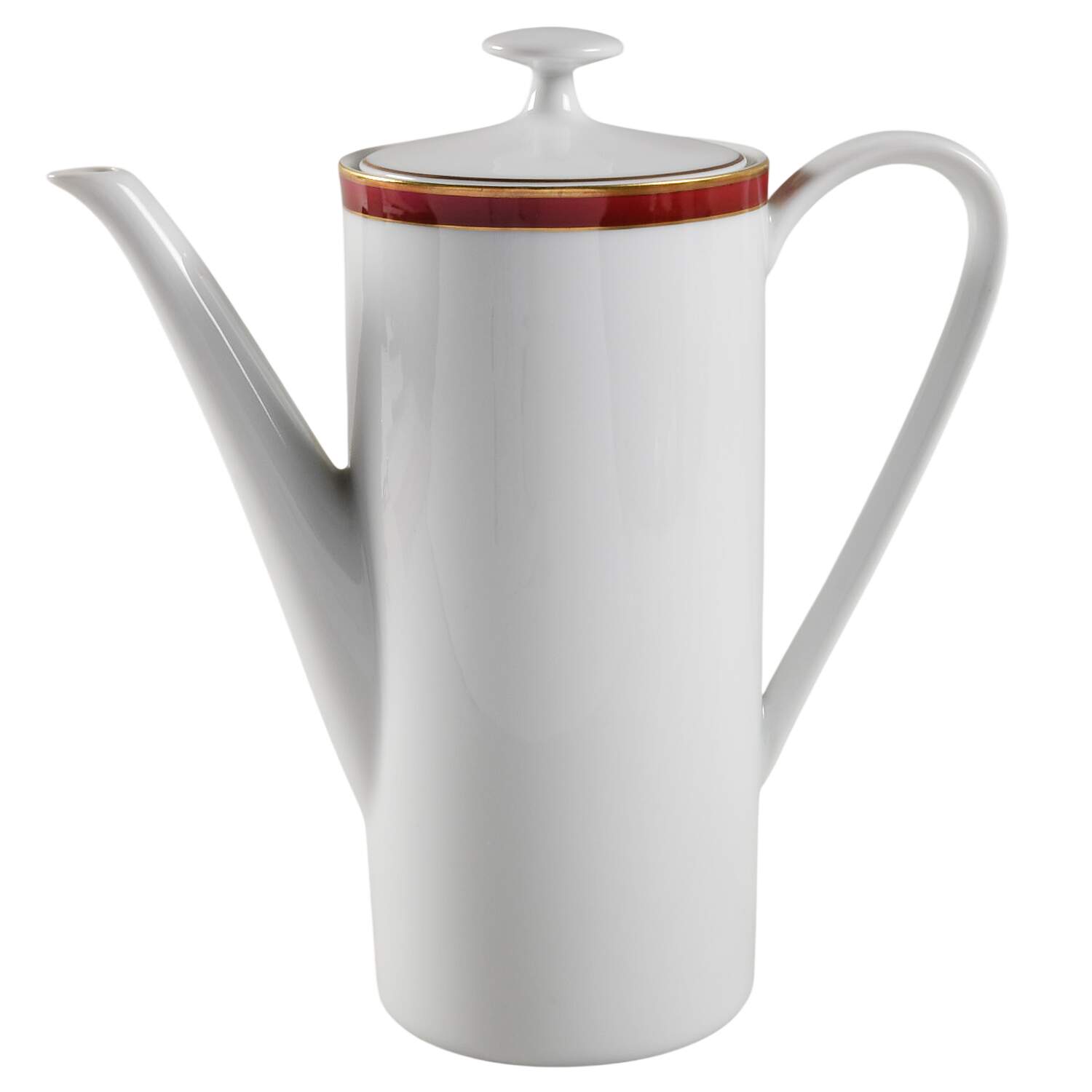 Grand Prix Rouge Coffee Pot & Lid by Arzberg-1