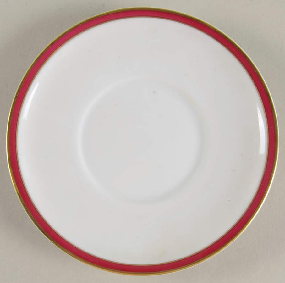 Grand Prix Rouge Saucer for Demitasse Cup by Arzberg-1