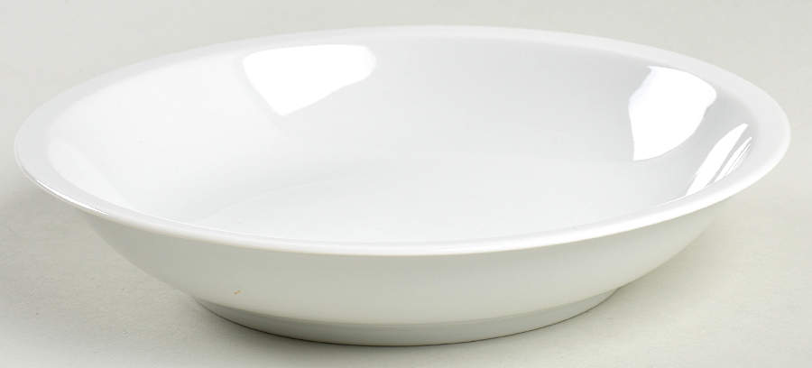 Grand Prix White Rim Soup Bowl by Arzberg-1