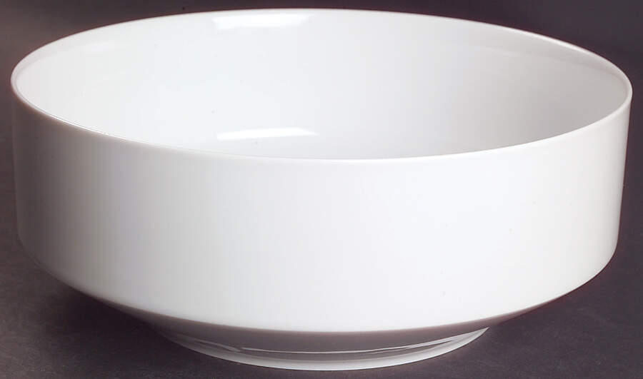 Grand Prix White 9" Salad Serving Bowl by Arzberg-1