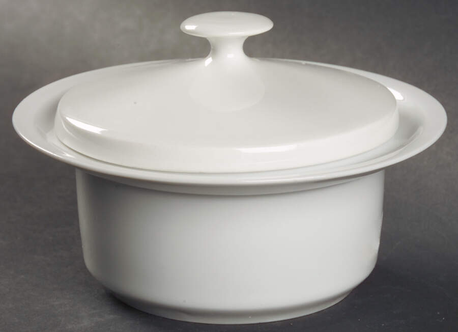 Grand Prix White Individual Casserole & Lid by Arzberg-1