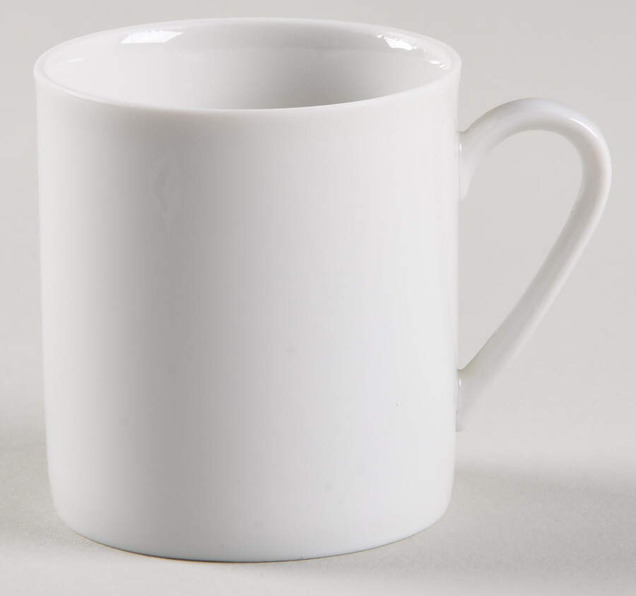 Grand Prix White Flat Demitasse Cup by Arzberg-1
