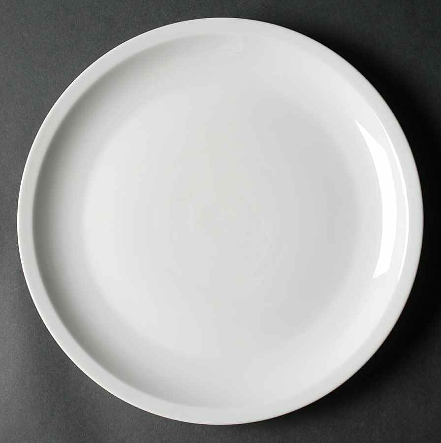 Grand Prix White Large Dinner Plate by Arzberg-1