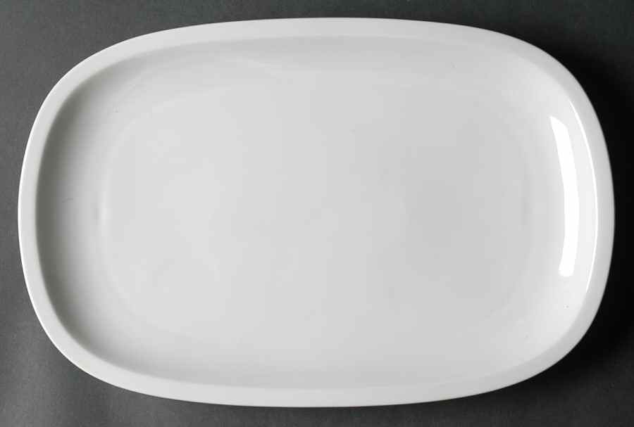Grand Prix White 14" Oval Serving Platter by Arzberg-1
