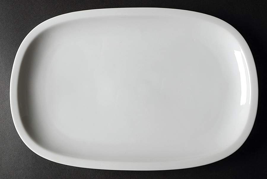 Grand Prix White 12" Oval Serving Platter by Arzberg-1
