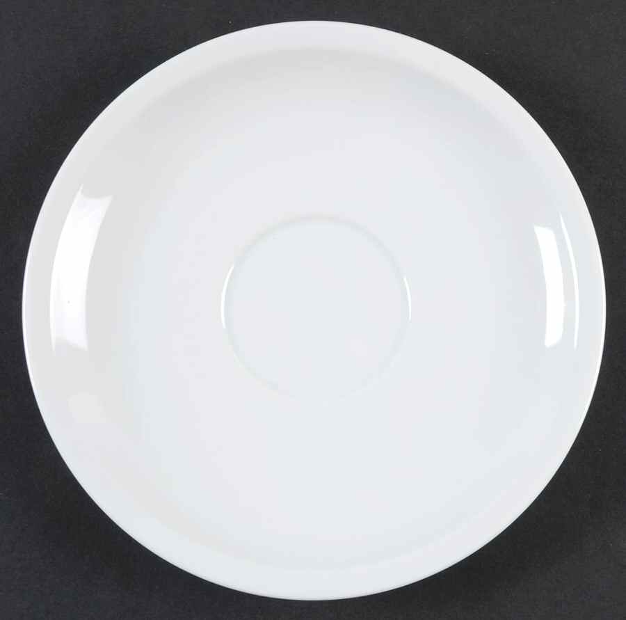 Grand Prix White Saucer for Cream Soup Bowl by Arzberg-1