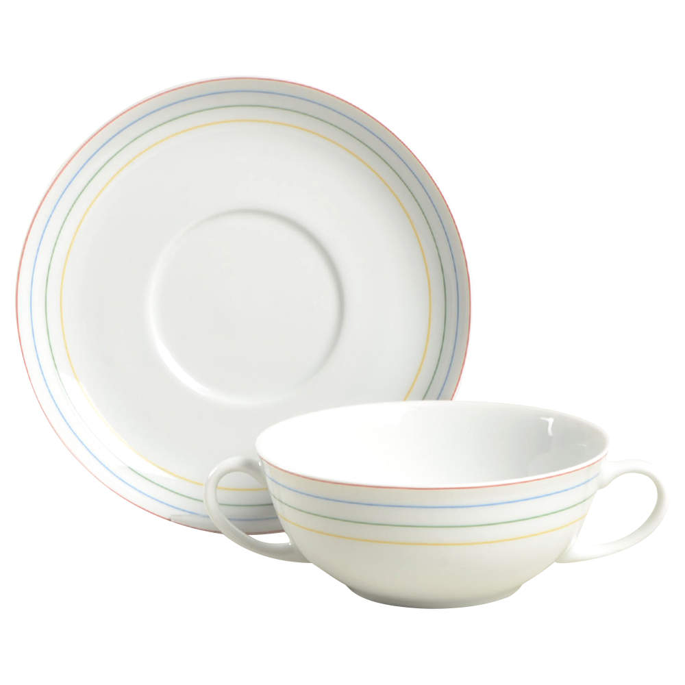 Harmony Flat Cream Soup Bowl & Saucer Set by Arzberg-1