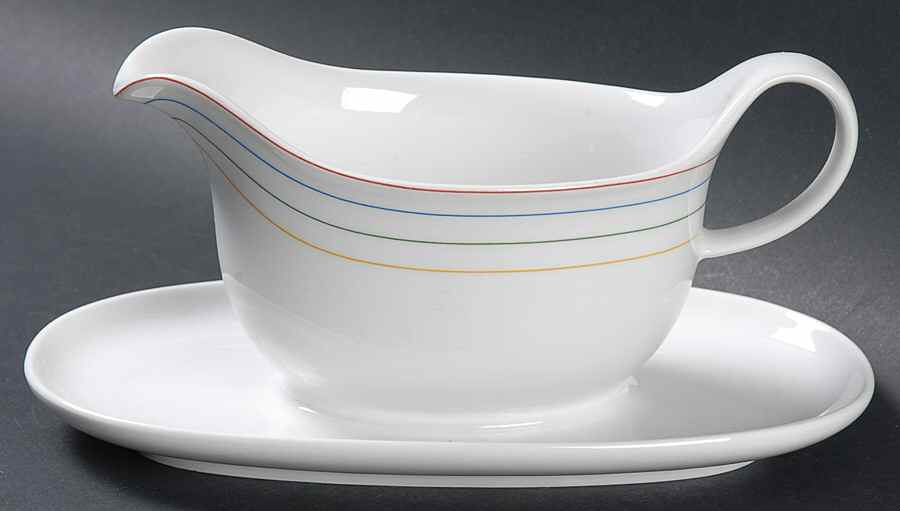 Harmony Gravy Boat with Attached Underplate by Arzberg-1