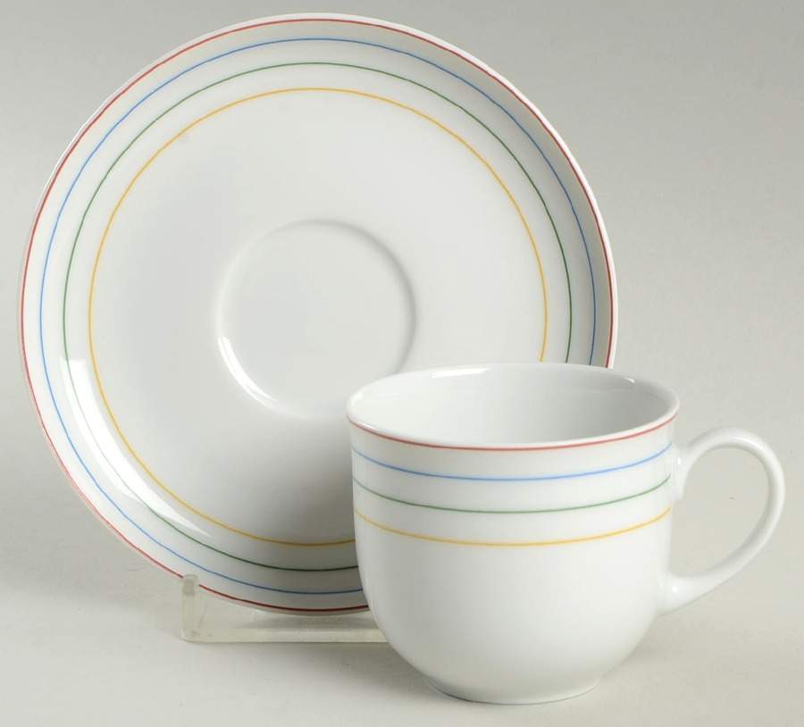 Harmony Flat Demitasse Cup & Saucer Set by Arzberg-1