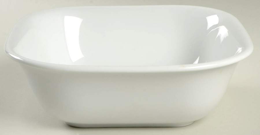 Hobby White 8" Square Vegetable Bowl by Arzberg-1