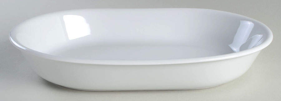 Hobby White 13" Souffle by Arzberg-1