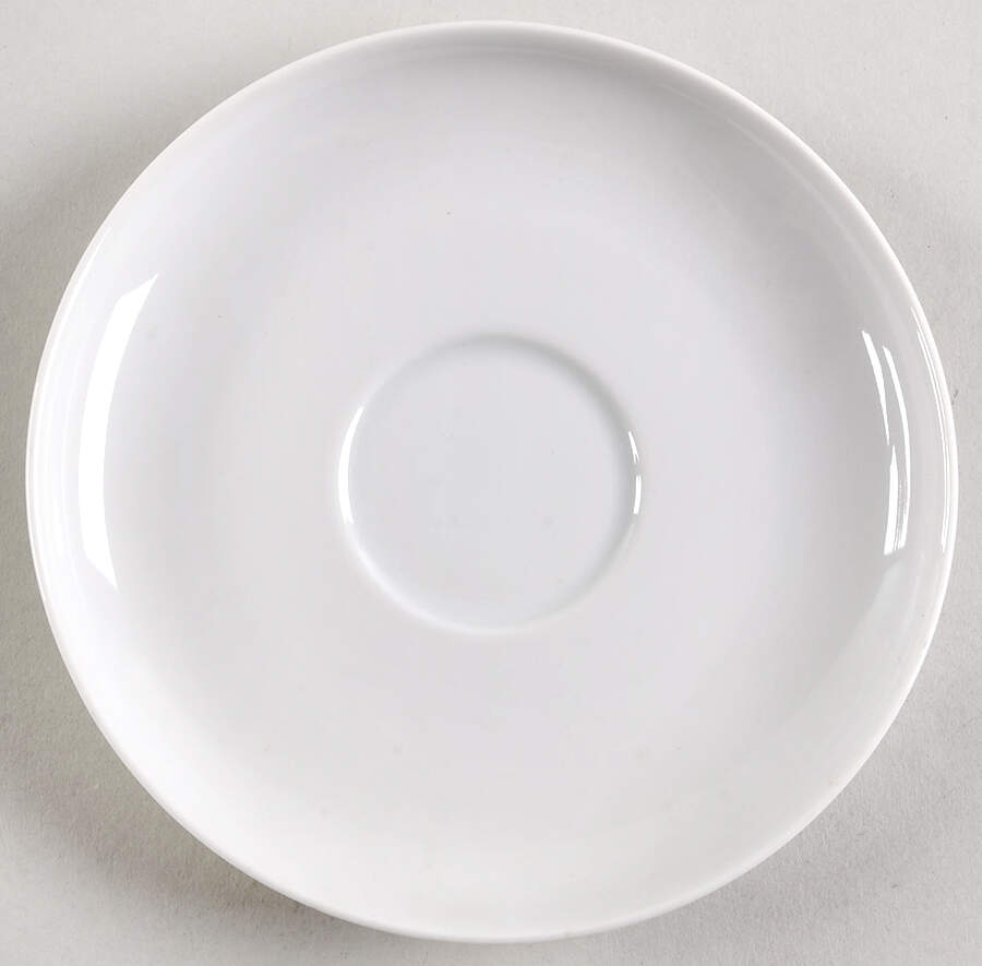 Hobby White Saucer for Flat Cup by Arzberg-1
