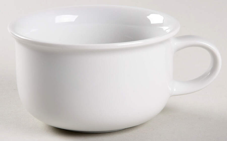 Hobby White Flat Cup by Arzberg-1