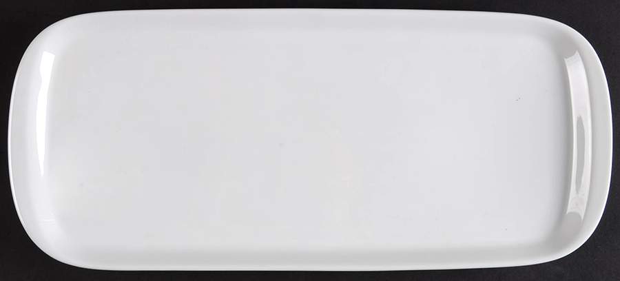 Hobby White Large Sandwich Tray by Arzberg-1