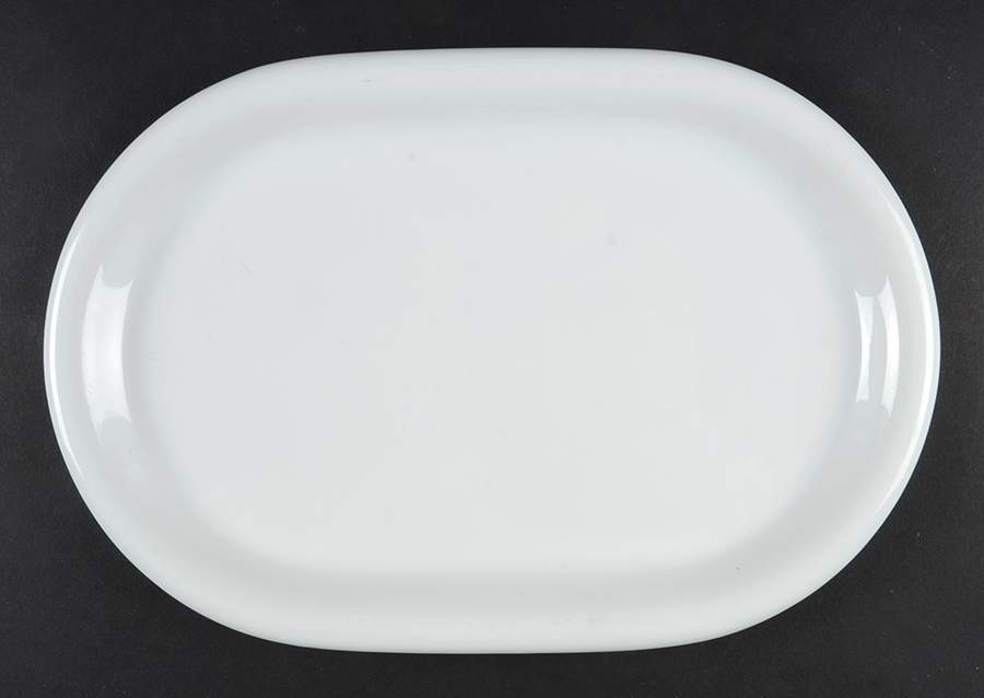 Hobby White 11" Oval Serving Platter by Arzberg-1