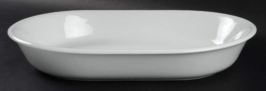 Hobby White Large Oval Baker by Arzberg-1