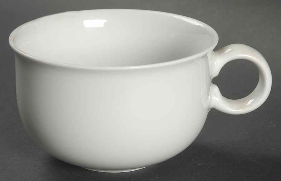 Hobby White Flat Cup by Arzberg-1