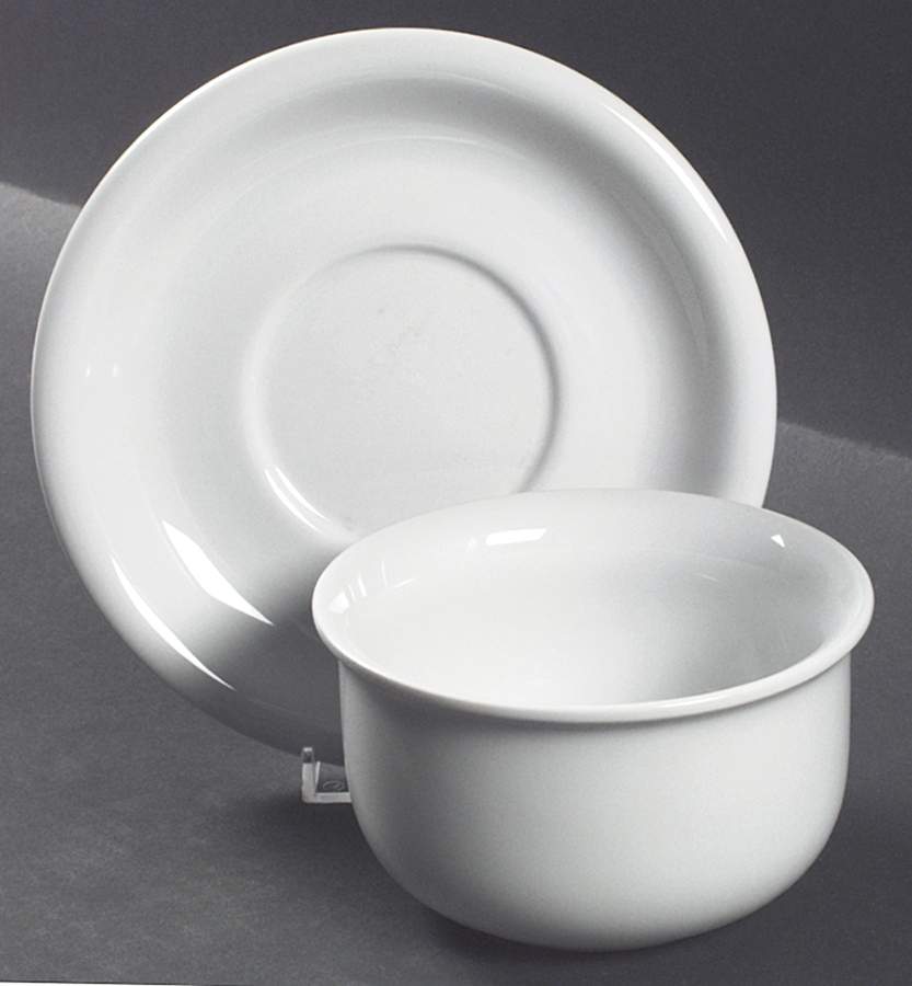 Hobby White Open Sauce Boat & Underplate by Arzberg-1
