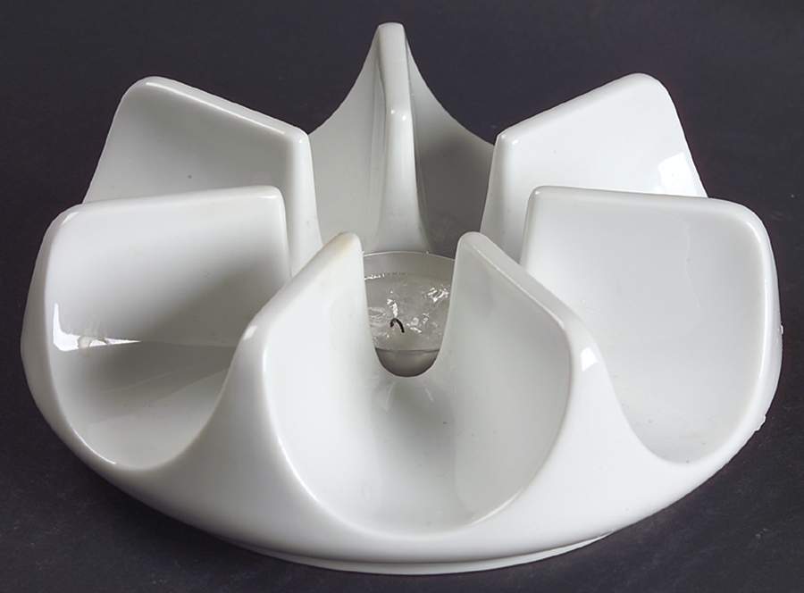 Hobby White China Warmer Stand by Arzberg-1