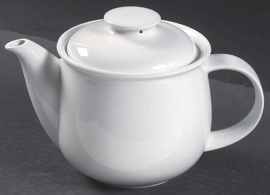 Hobby White Teapot & Lid by Arzberg-1