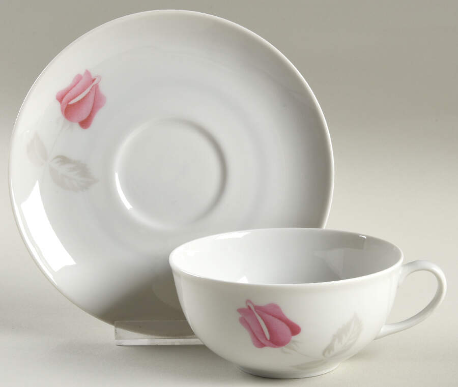 Juliet Flat Cup & Saucer Set by Arzberg-1