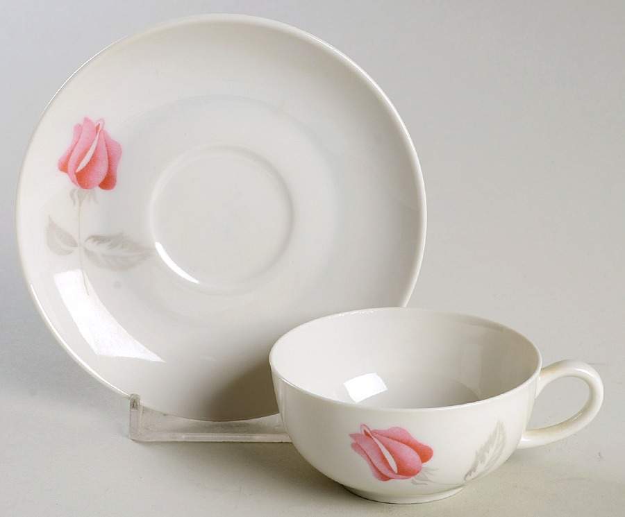 Juliet Flat Demitasse Cup & Saucer Set by Arzberg-1