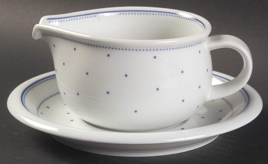 Lagune Open Sauce Boat & Underplate by Arzberg-1