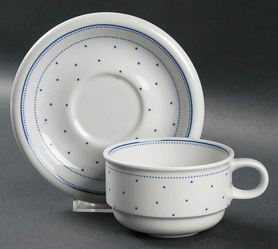 Lagune Stack Cup & Saucer Set by Arzberg-1