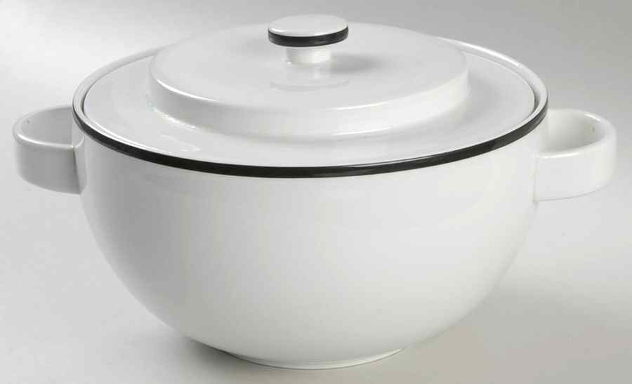 Linea Negra Round Covered Vegetable by Arzberg-1