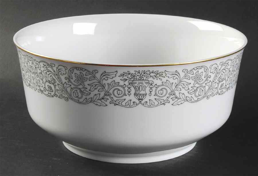 Medici Black 8" Salad Serving Bowl by Arzberg-1