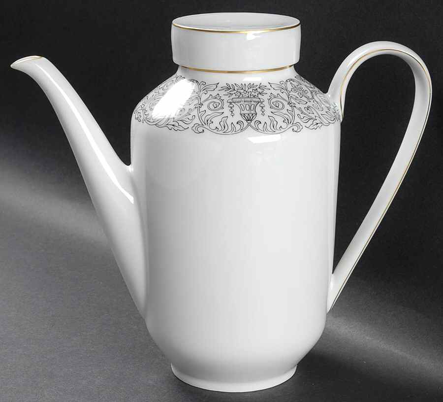 Medici Black Coffee Pot & Lid by Arzberg-1