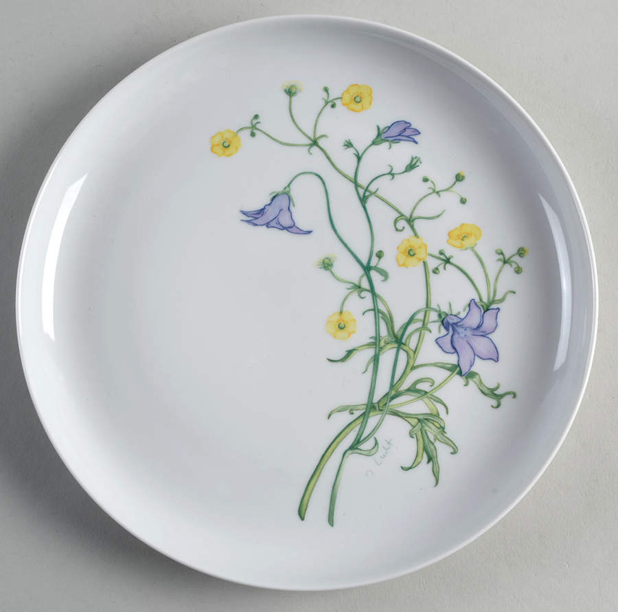 Meadow Flowers Luncheon Plate by Arzberg-1