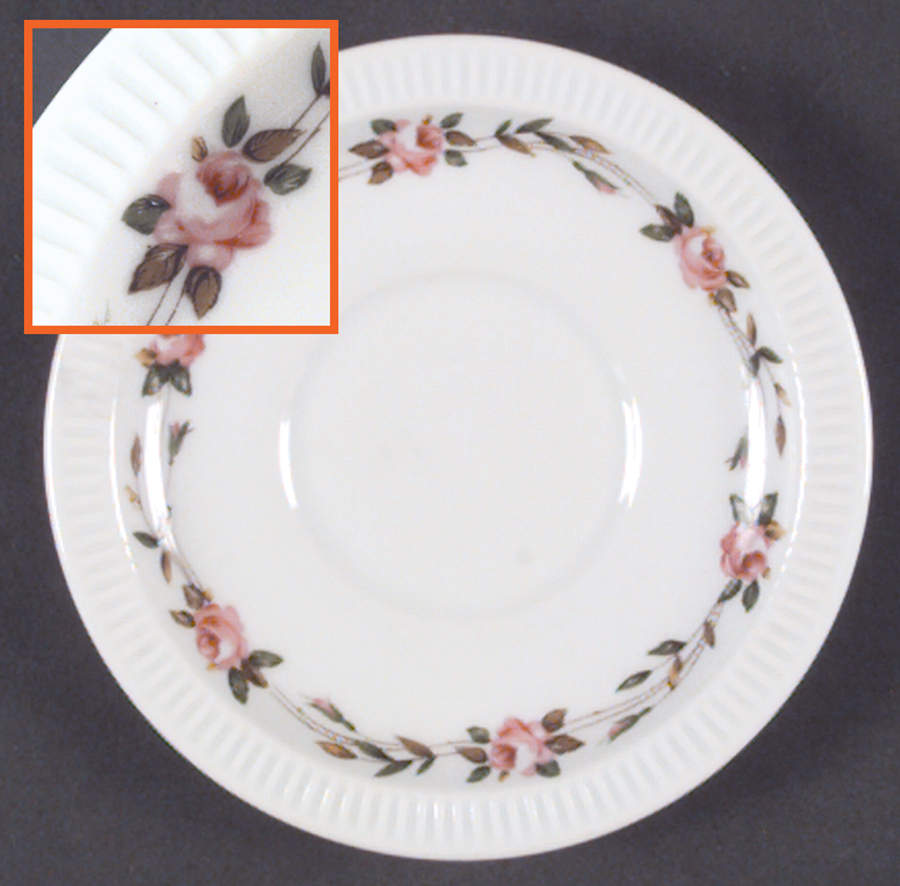 Moss Rose Saucer for Demitasse Cup by Arzberg-1