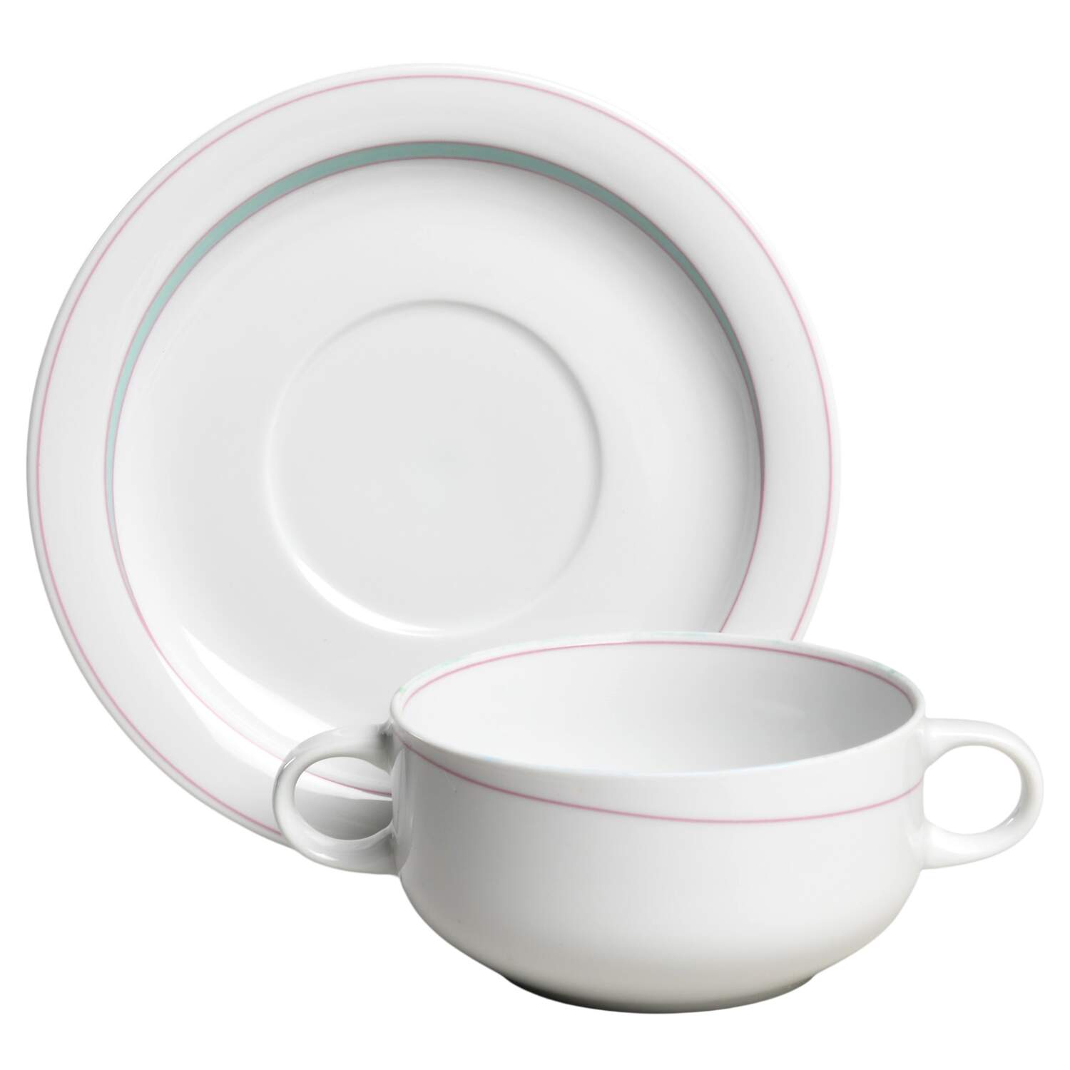 Orion Cream Soup Bowl & Saucer Set by Arzberg-1