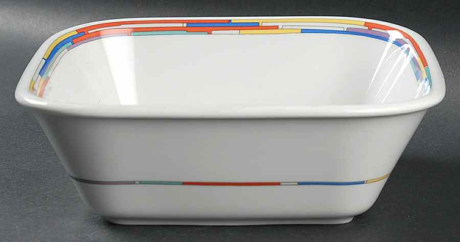 Rainbow 8" Square Baker by Arzberg-1