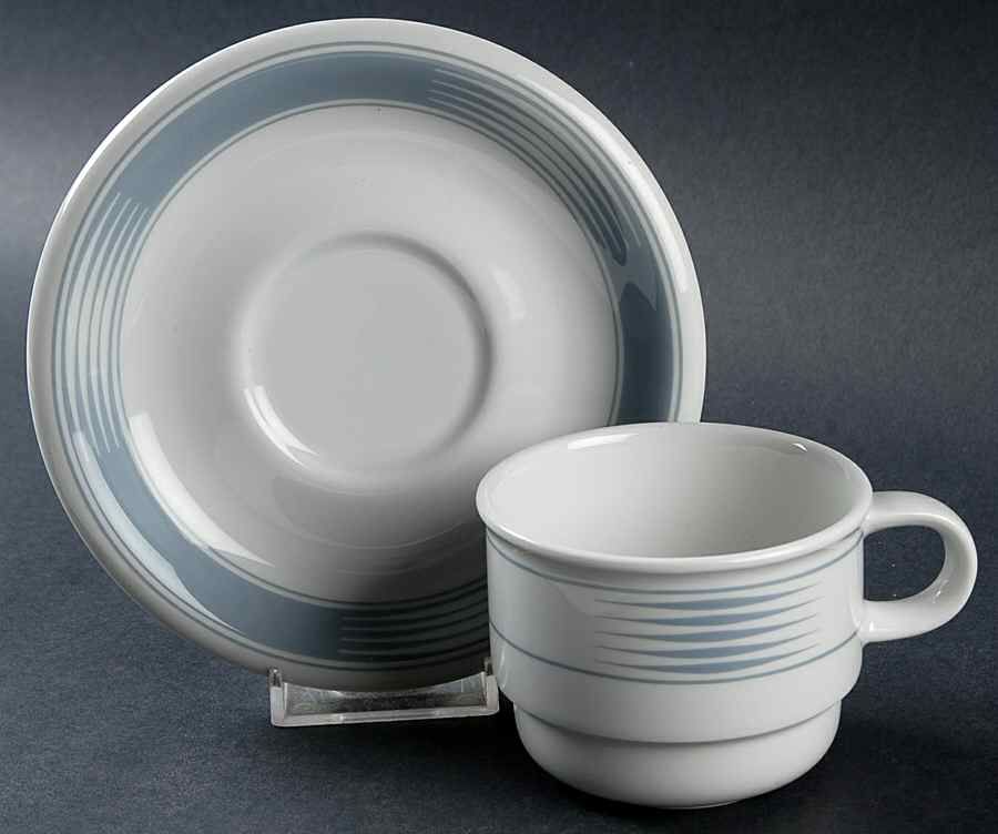 Record Flat Cup & Saucer Set by Arzberg-1