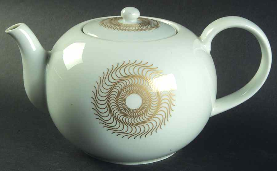 Roulette Teapot & Lid by Arzberg-1