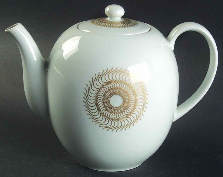 Roulette Coffee Pot & Lid by Arzberg-1