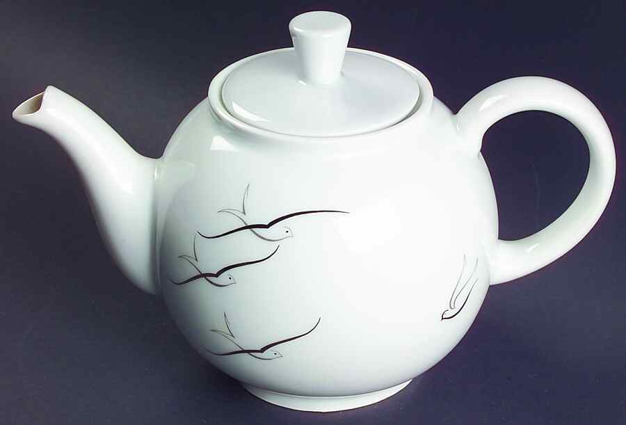 Silver Flight Teapot & Lid by Arzberg-1