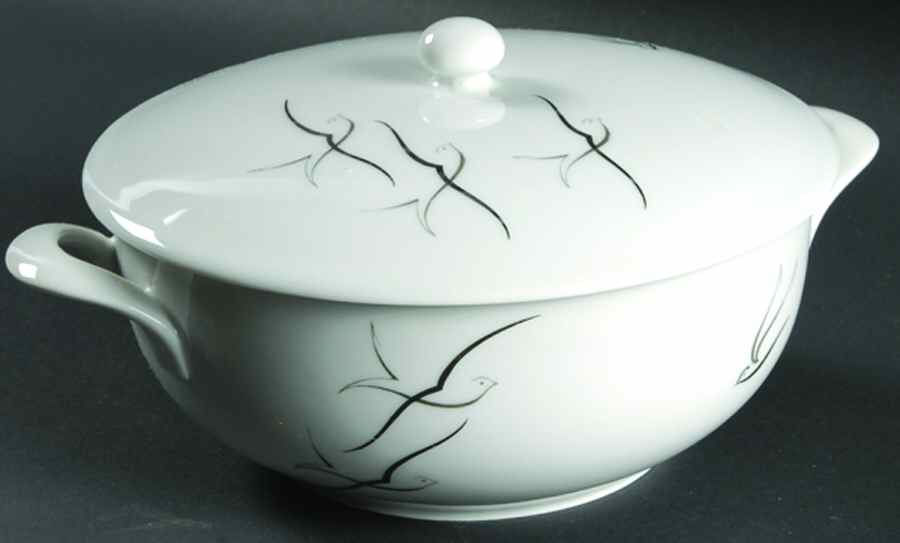 Silver Flight Round Covered Vegetable by Arzberg-1