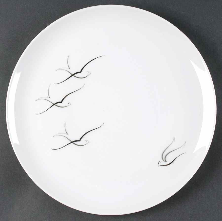 Silver Flight Dinner Plate by Arzberg-1