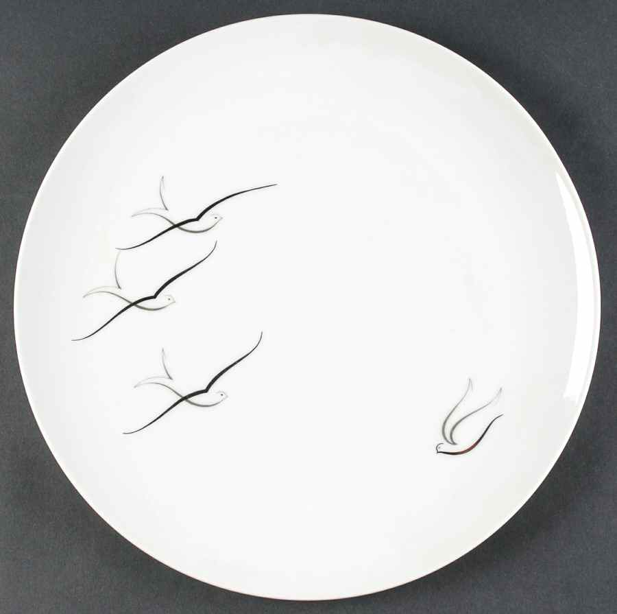 Silver Flight 12" Chop Plate (Round Platter) by Arzberg-1