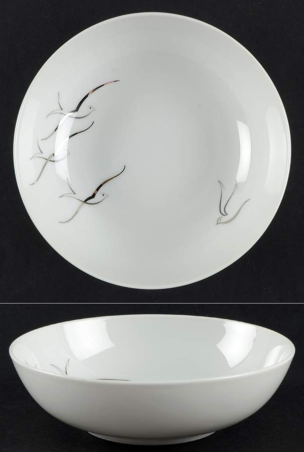 Silver Flight Coupe Cereal Bowl by Arzberg-1