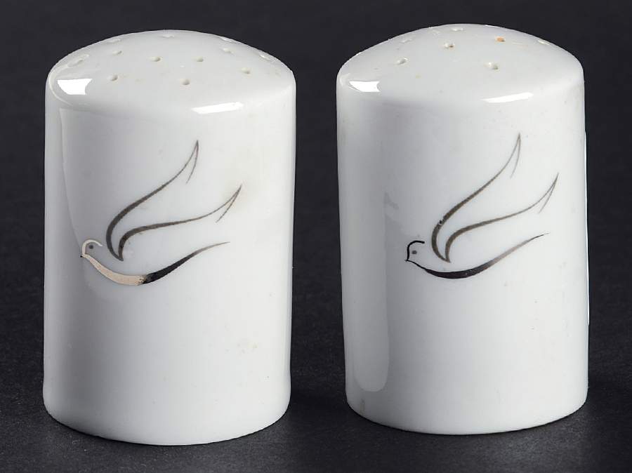 Silver Flight Salt & Pepper Set by Arzberg-1