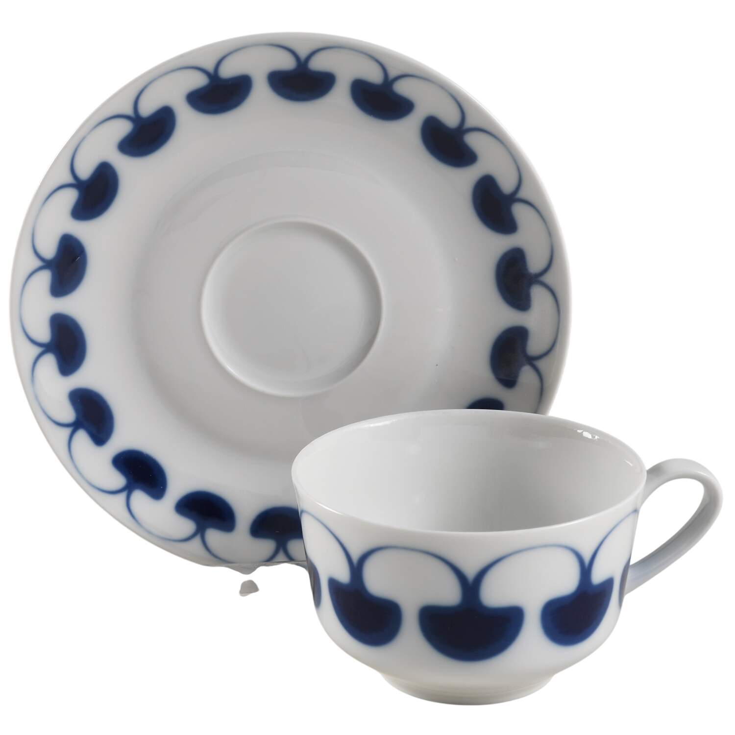 Stockholm Flat Cup & Saucer Set by Arzberg-1