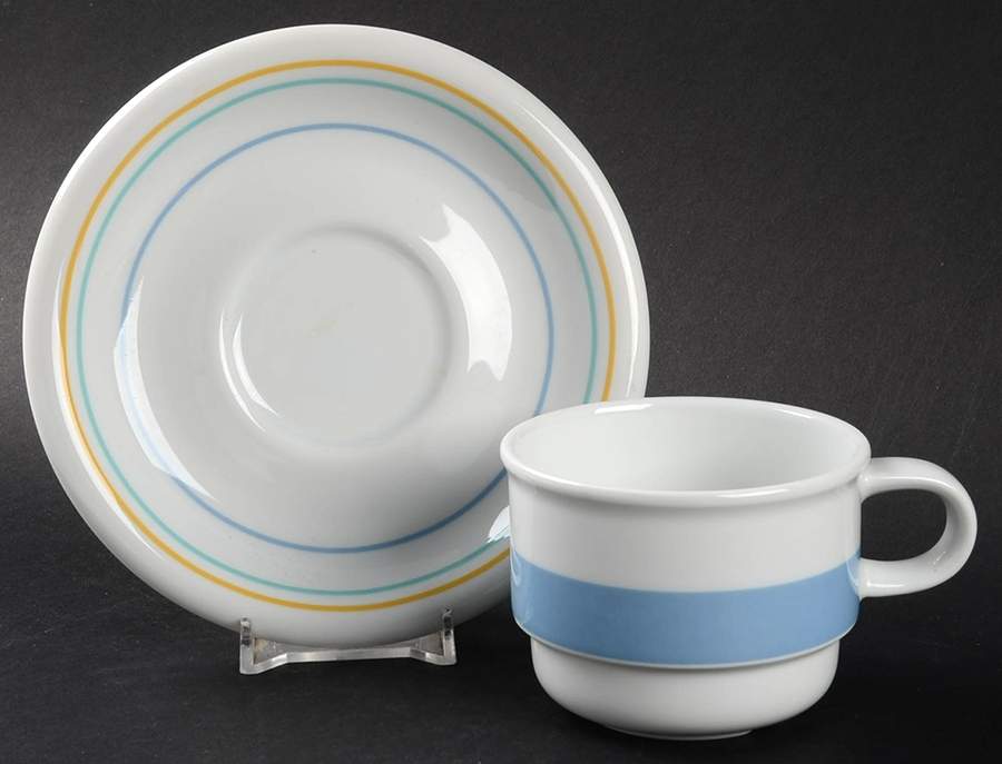 Variant Flat Cup & Saucer Set by Arzberg-1