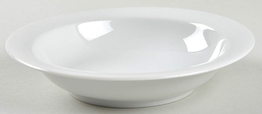 White Sky Rim Cereal Bowl by Arzberg-1