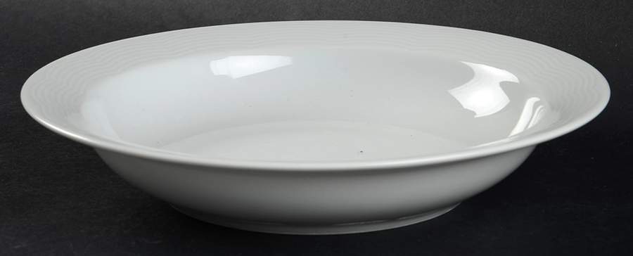 White Sky Rim Soup Bowl by Arzberg-1