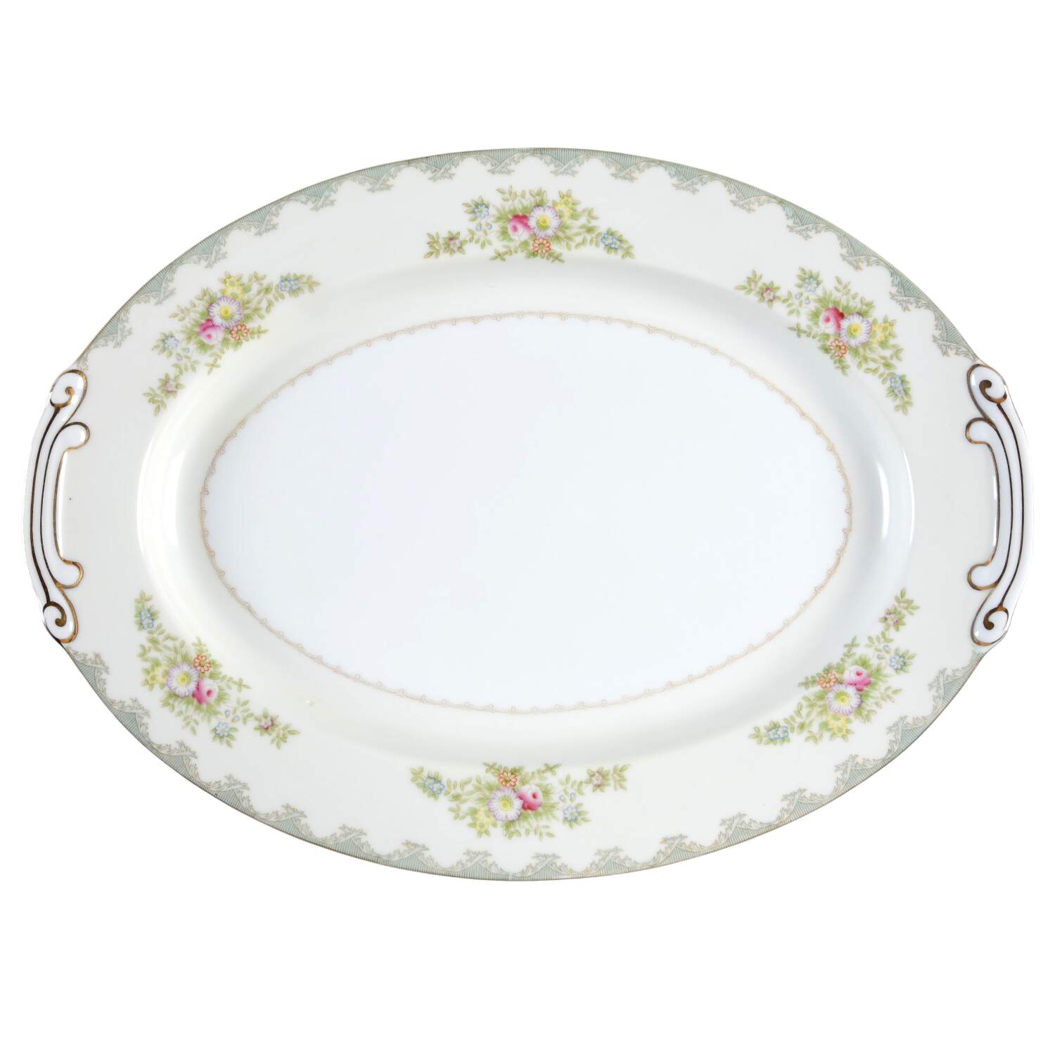 ASA1 14" Oval Serving Platter by Asahi-1