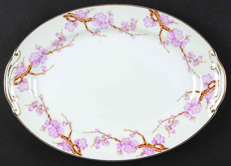 Cherry 12" Oval Serving Platter by Asahi-1
